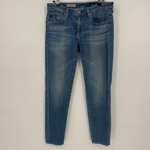 AG Adriano Goldschmied The Stevie Ankle Slim Straight Leg Jeans Womens‎ 29r